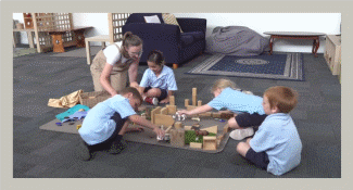 Learners during classwork at St. James Parish School