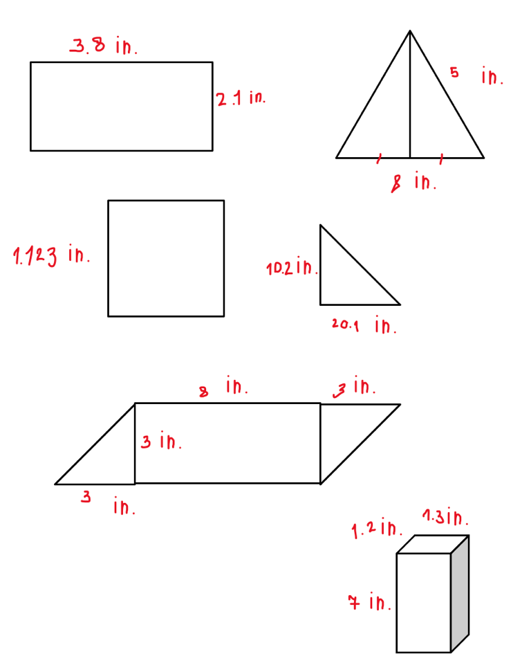 Examples of demonstrated figures.